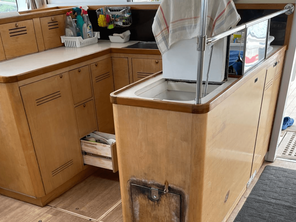Custom built galley in need of an upgrade