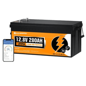12V 280Ah LiFePO4 battery with Bluetooth