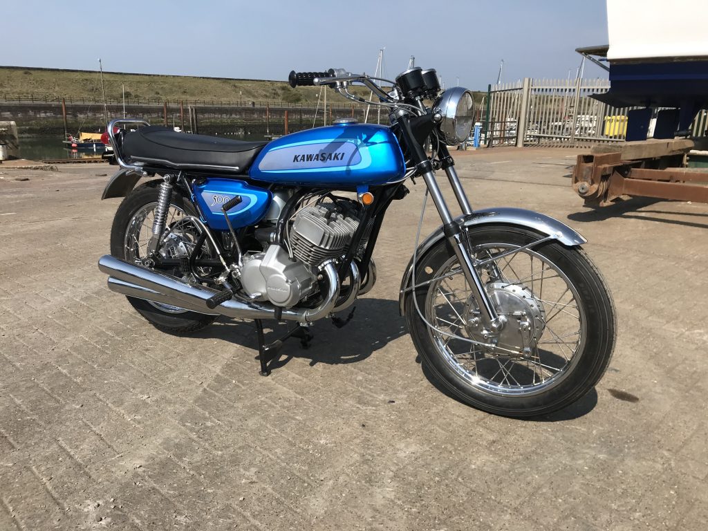Kawasaki motorbike complete