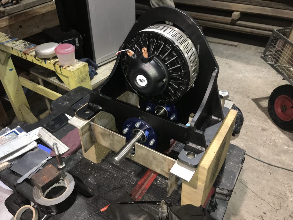 Electric propulsion motor. Lynch, Ocean Strider