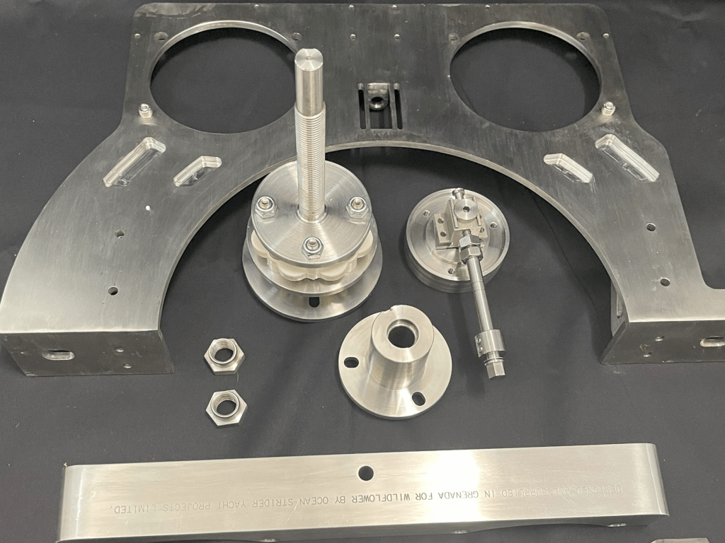 Ocean Strider Precision engineered custom built parts.