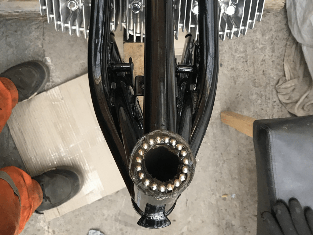 Kawasaki classic bike restoration