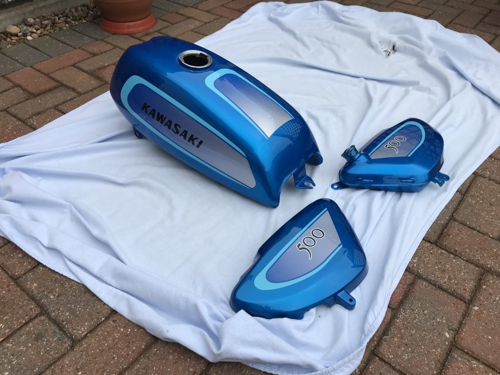 Kawasaki paintwork